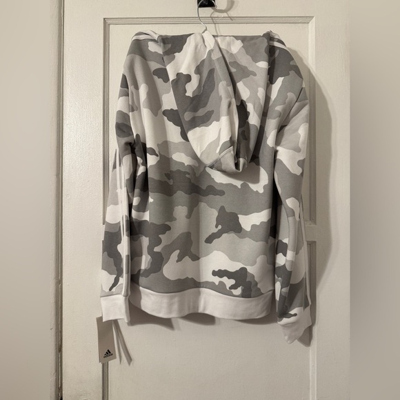 Adidas boys youth grey camo hoodie size extra large - Picture 5 of 6